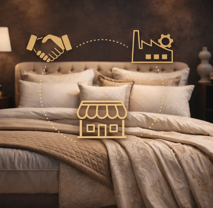 Ev tekstili bayilik ve distribütörlük sistemi